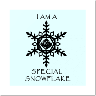 Special Snowflake Posters and Art